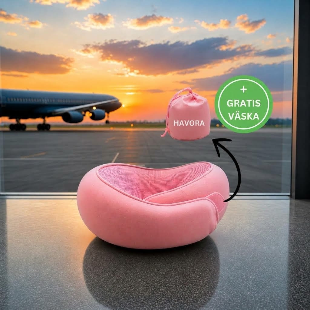 NackLugn | Ergonomisk Nackkudde För Djup Avkoppling ✈️