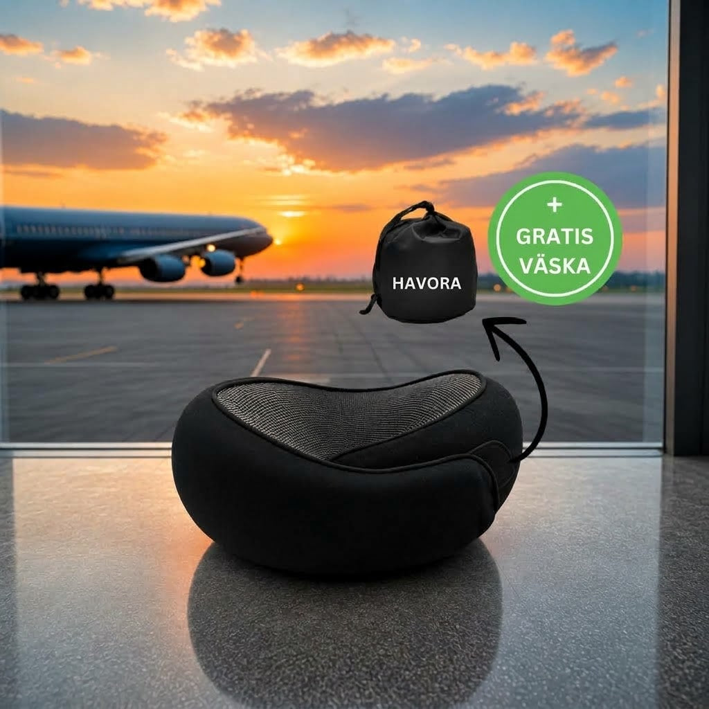 NackLugn | Ergonomisk Nackkudde För Djup Avkoppling ✈️