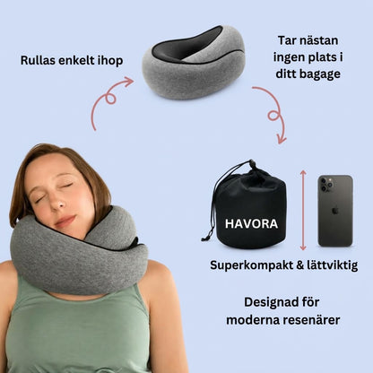 NackLugn | Ergonomisk Nackkudde För Djup Avkoppling ✈️