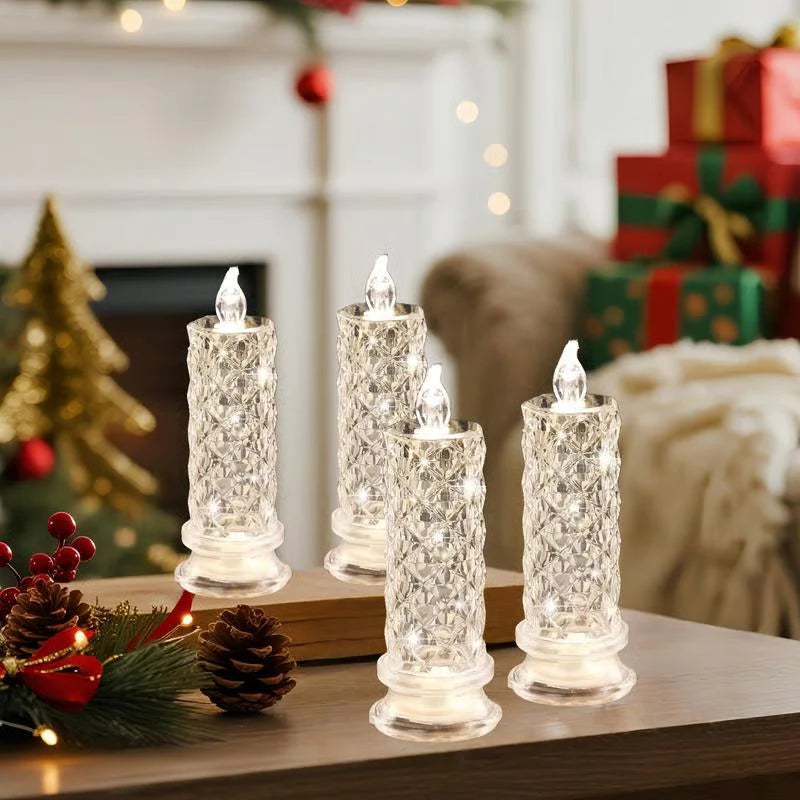 GlowLite (4 st.) | Skapa magi med kristallklart ljus